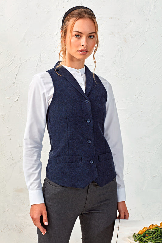 Ladies' Herringbone waistcoat