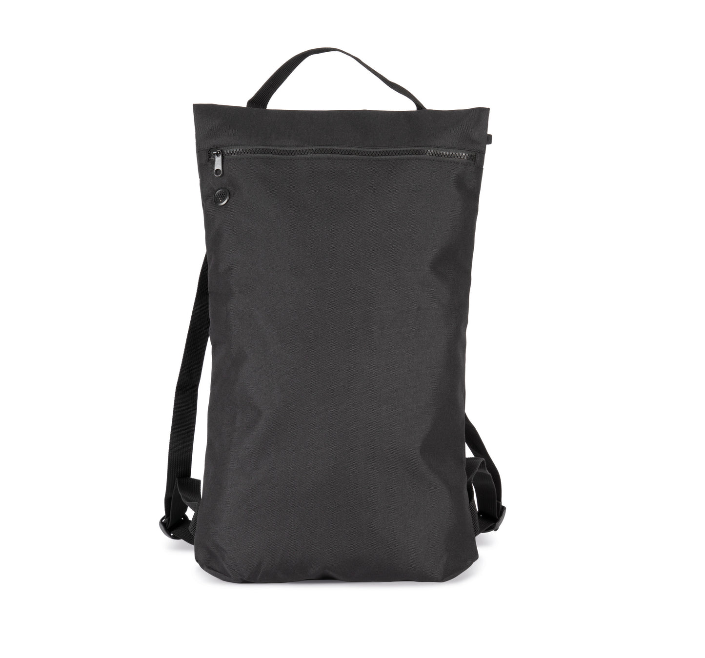 Trendy, platte en gerecycleerde rugzak