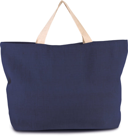 Grote, rustieke shopper/reistas