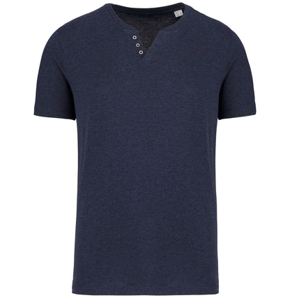 Heren T-shirt henley
