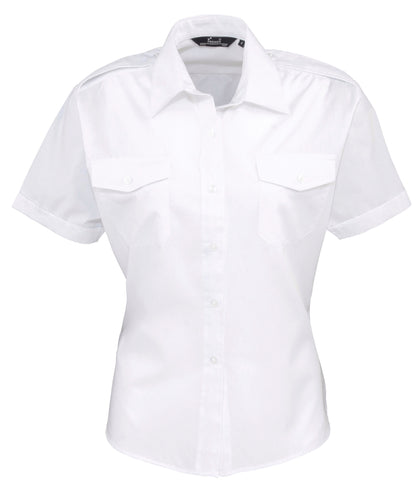 Ladies Pilot Short Sleeved Shirt