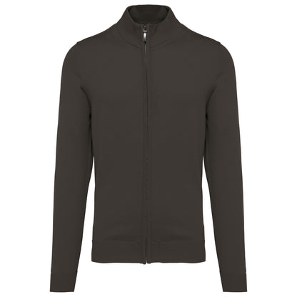 Heren cardigan met rits