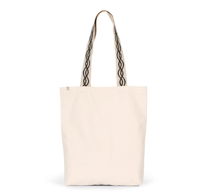 Gerecyclede shopper met platte bodem