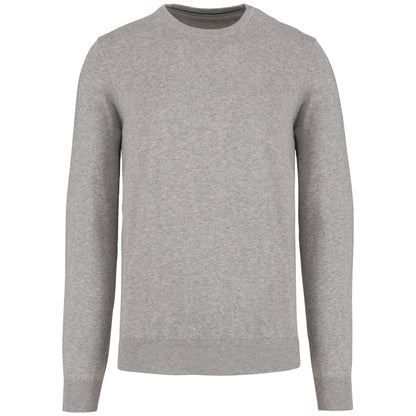 Heren pullover met ronde hals