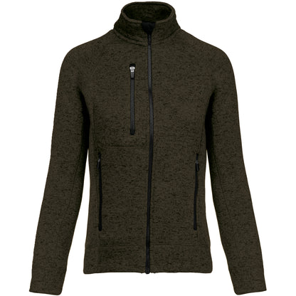 Heather damesvest met rits