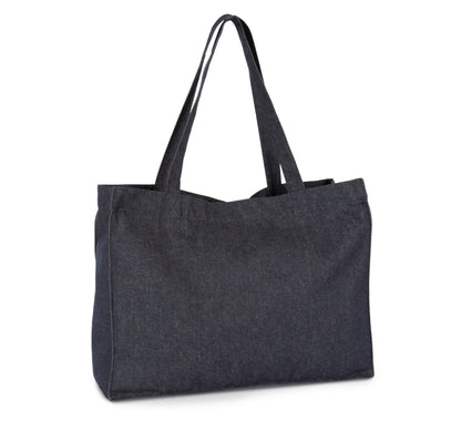Grote shopper in denim