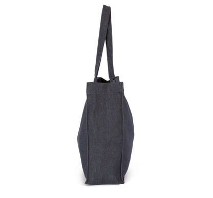 Grote shopper in denim