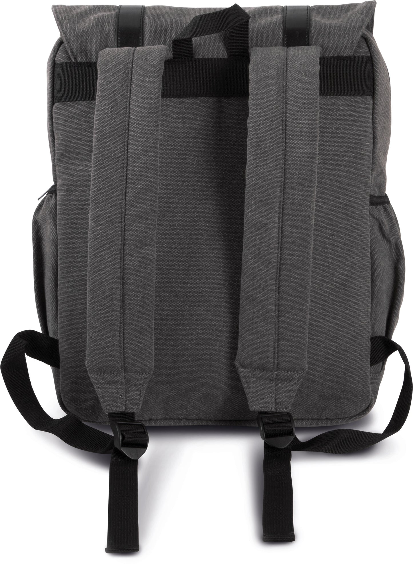 Rugzak van canvas met klep