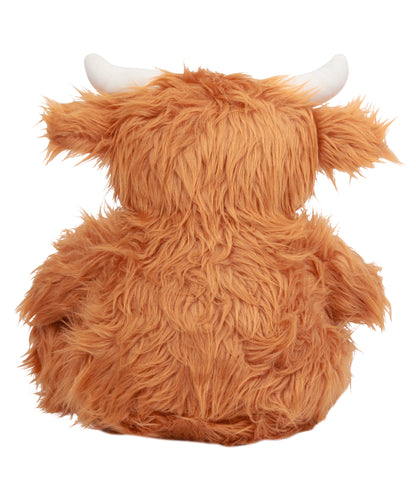 Knuffel met rits koe