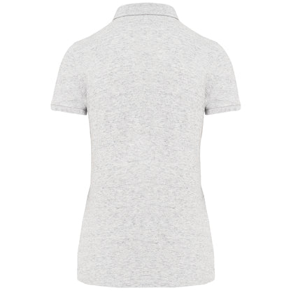 Vintage damespolo met korte mouwen