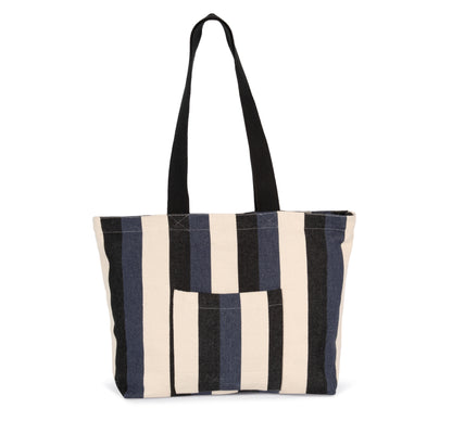 Gerecyclede shopper - Gestreept