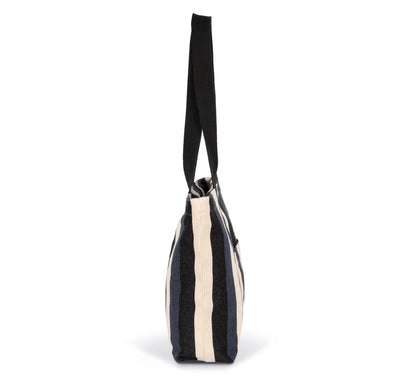 Gerecyclede shopper - Gestreept