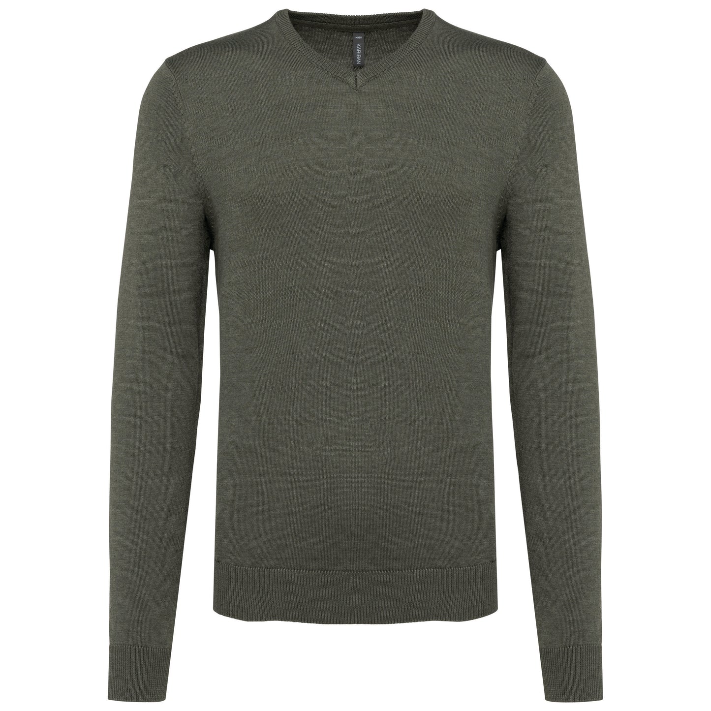Heren pullover met v-hals
