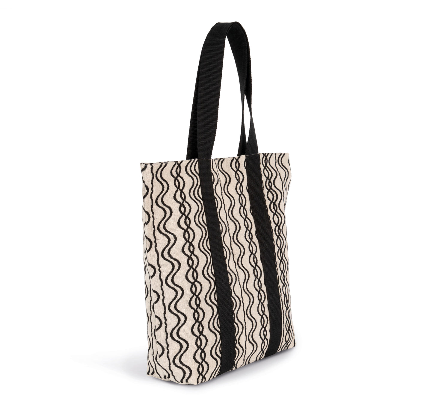 Gerecyclede shopper - Golfmotief