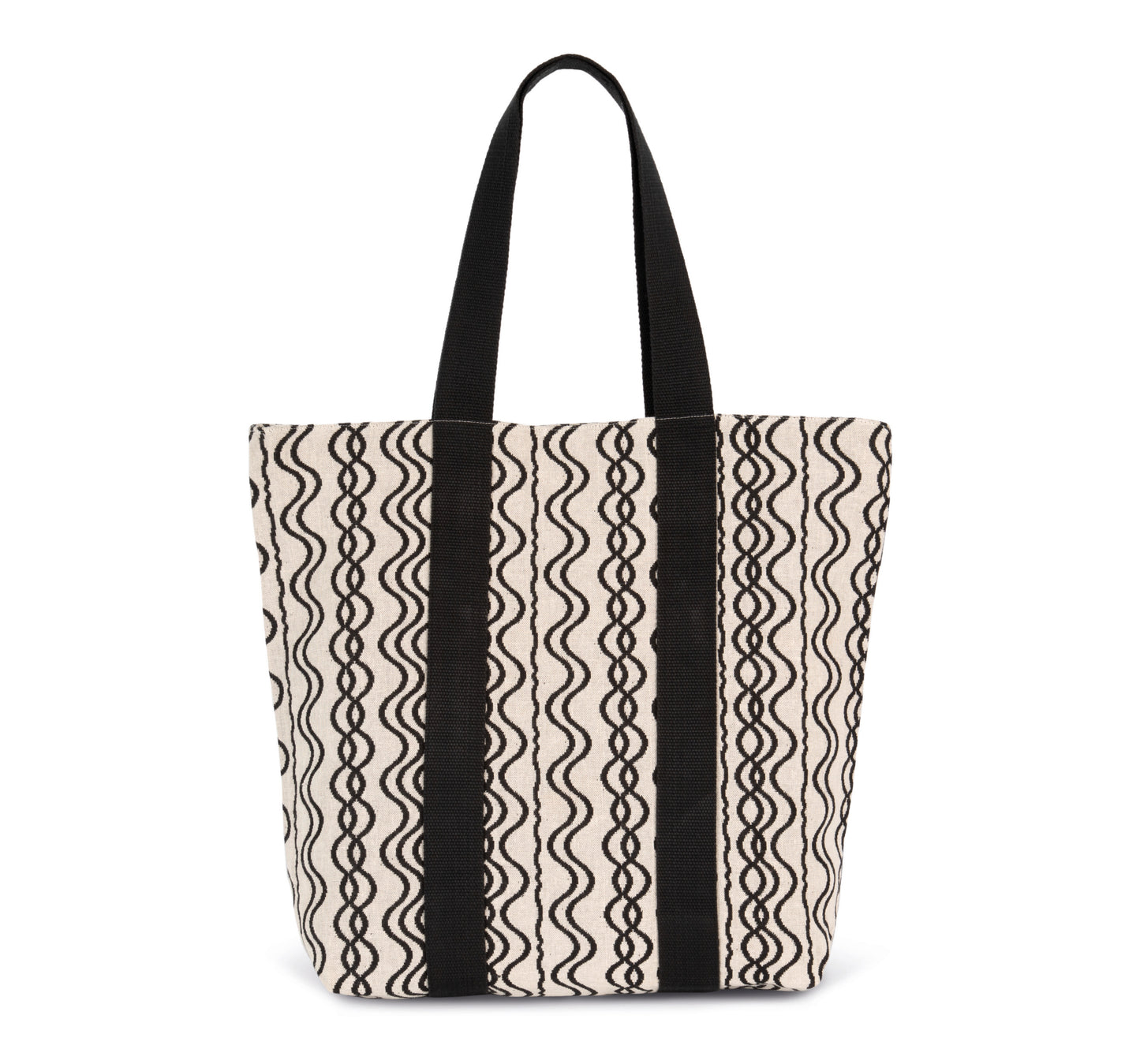 Gerecyclede shopper - Golfmotief