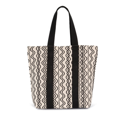 Gerecyclede shopper - Golfmotief