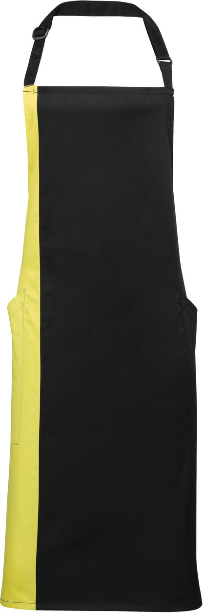 Contrast Bib Apron Schort