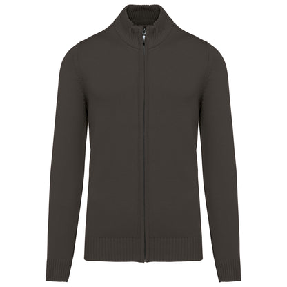 Heren cardigan met rits