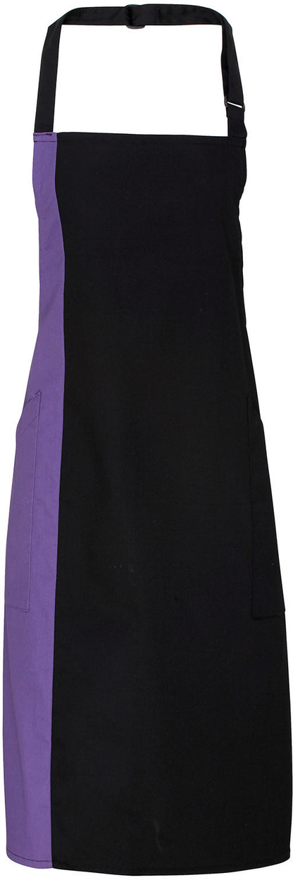 Contrast Bib Apron Schort