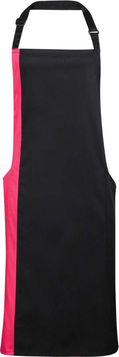 Contrast Bib Apron Schort