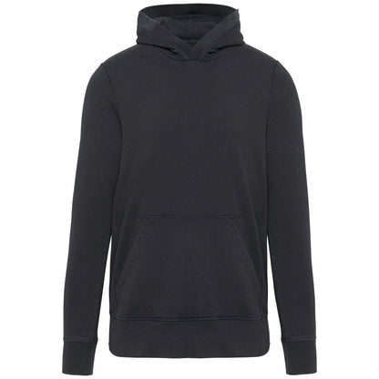 Sweater met capuchon van french terry