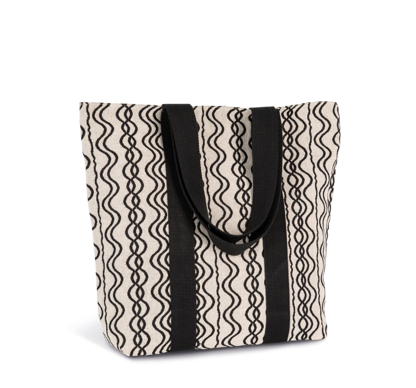 Gerecyclede shopper - Golfmotief