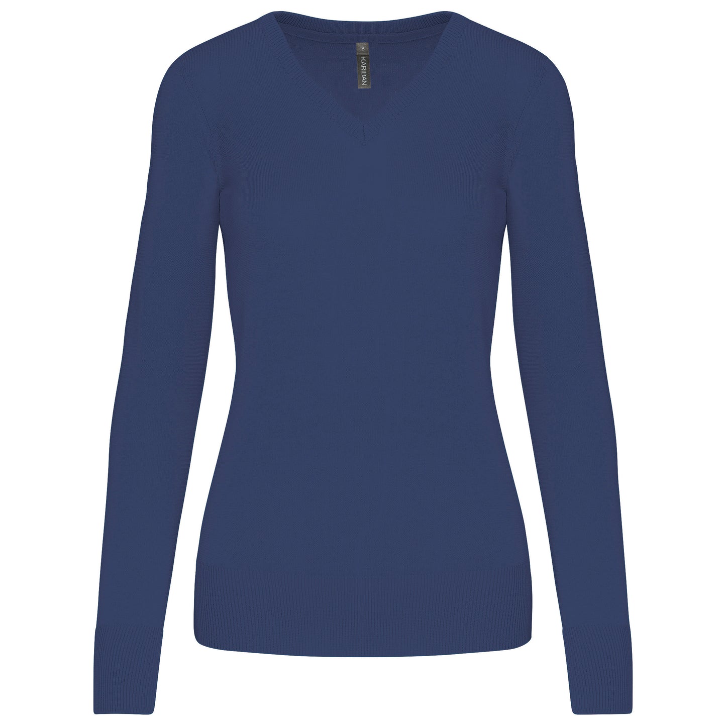 Dames pullover met v-hals
