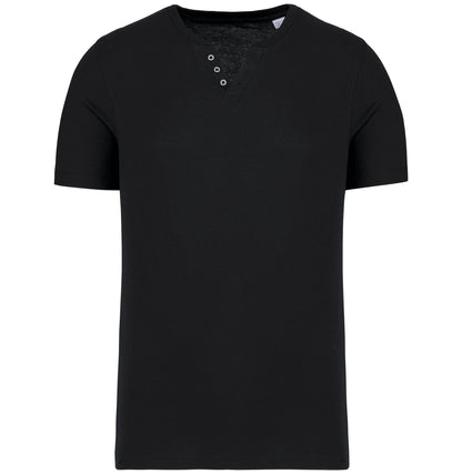 Heren T-shirt henley