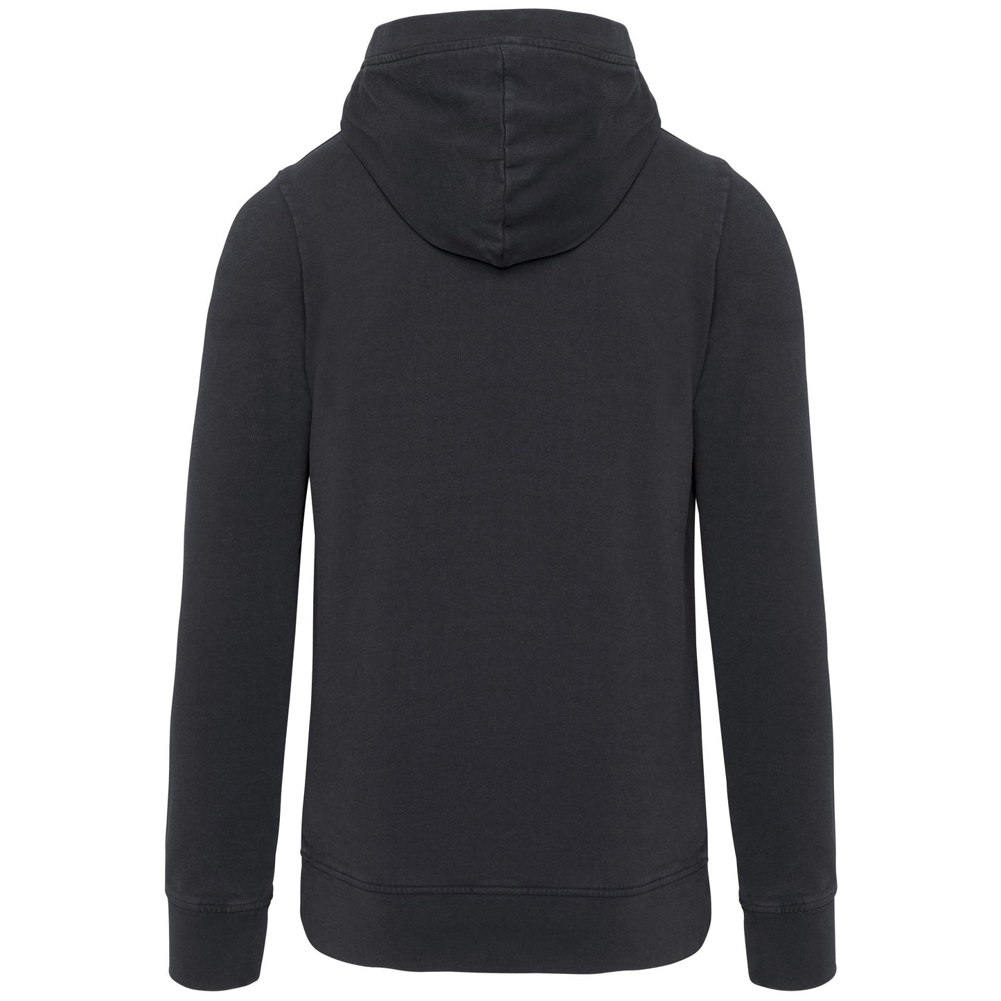 Sweater met capuchon van french terry
