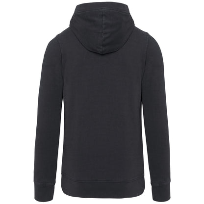 Sweater met capuchon van french terry