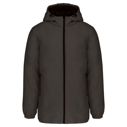 Unisex gerecyclede parka met capuchon