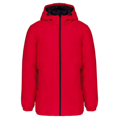 Unisex gerecyclede parka met capuchon