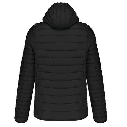 Men's lightweight hooded padded jacket