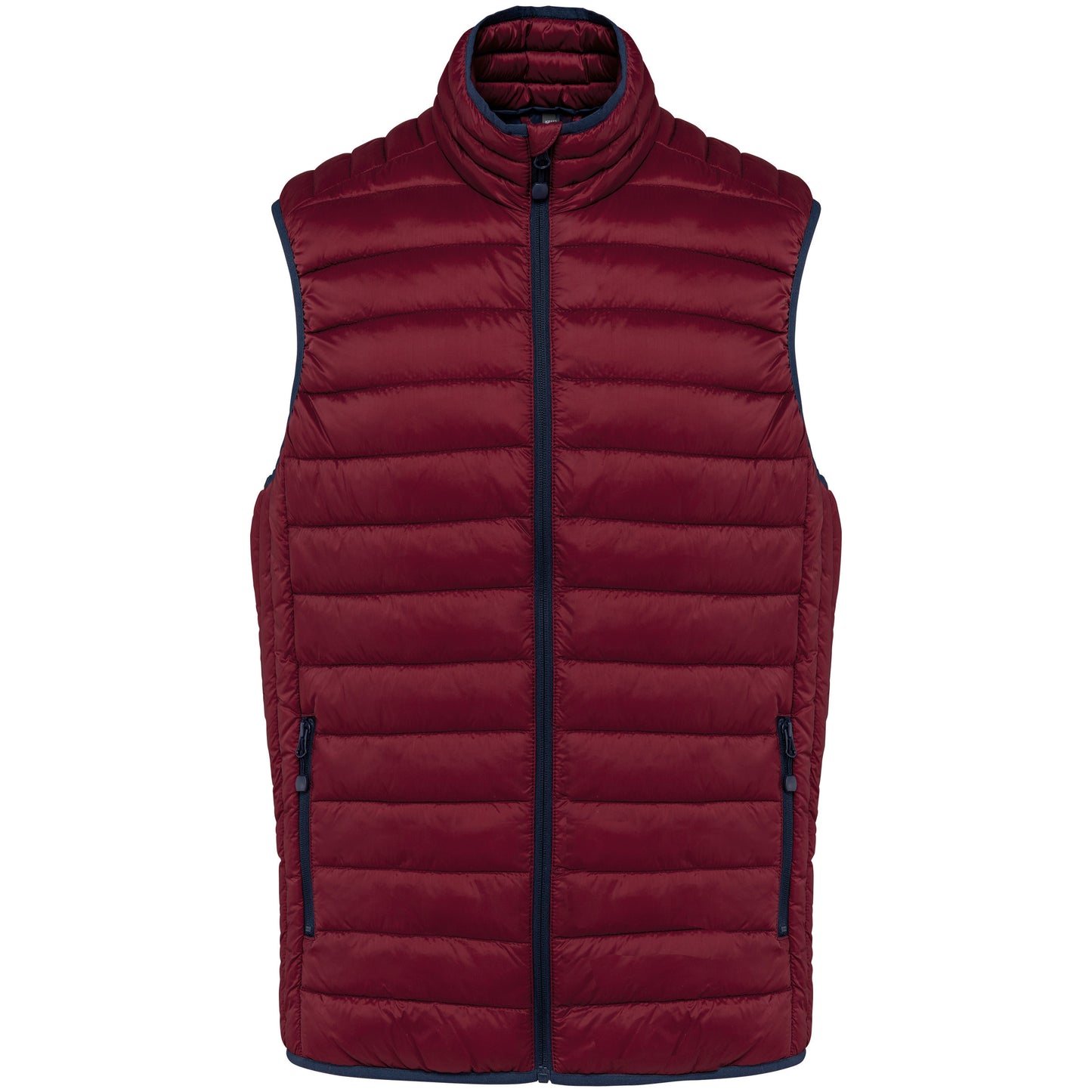 Mens lightweight sleeveless down jacket