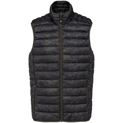 Mens lightweight sleeveless down jacket