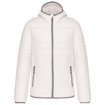 Men's lightweight hooded padded jacket
