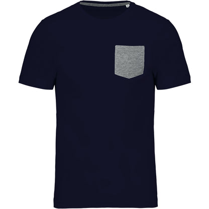 T-shirt BIO-katoen met borstzakje