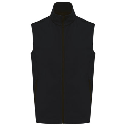 2-laagse uniseks softshell-bodywarmer
