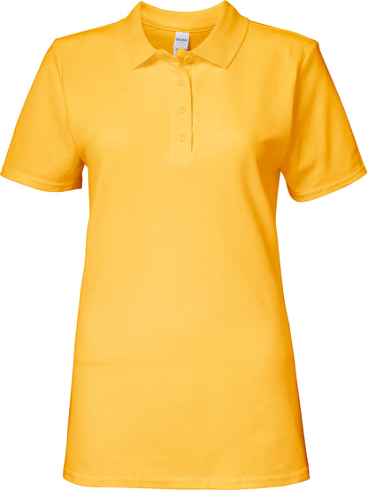 Damespolo Softstyle Dubbele piqué