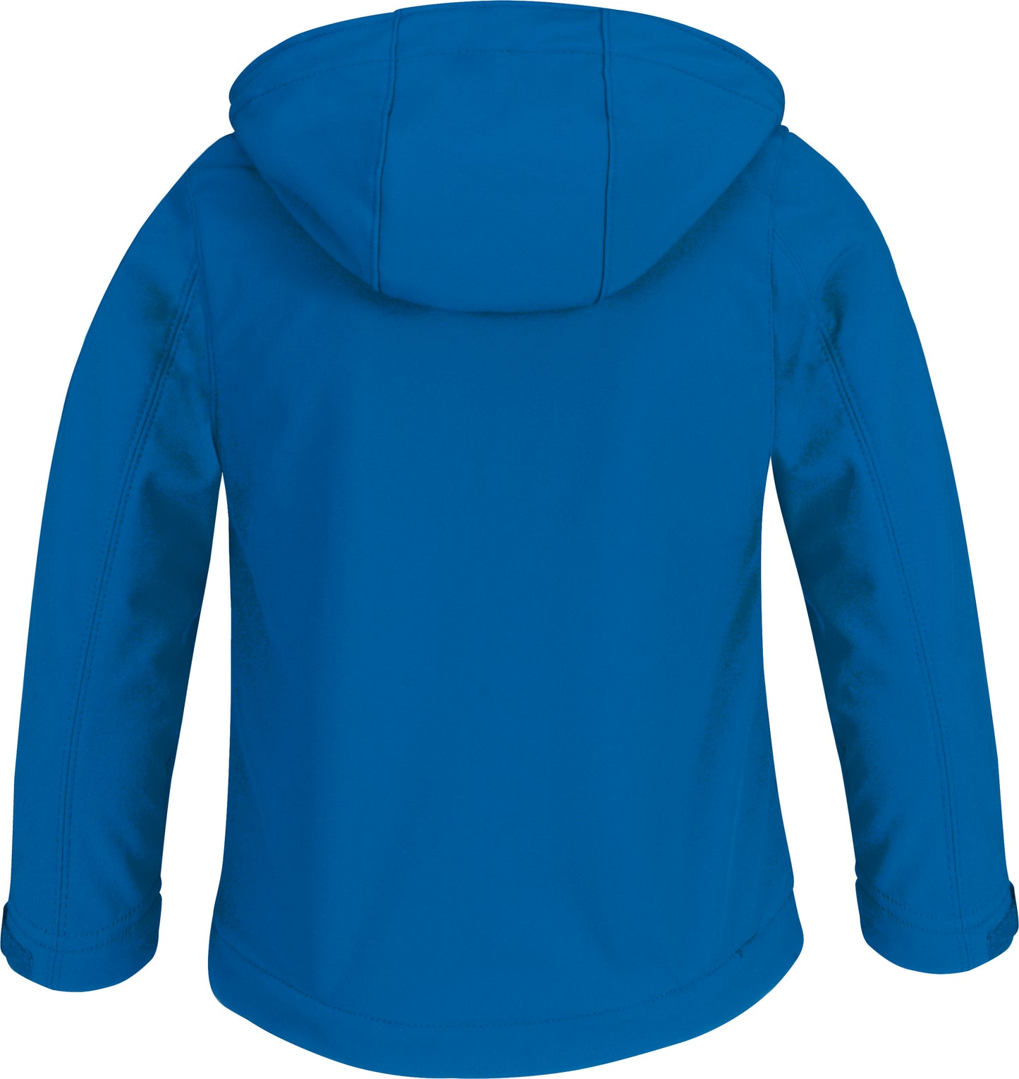 Kids' hooded softshell jacket