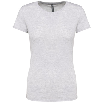Dames t-shirt ronde hals korte mouwen