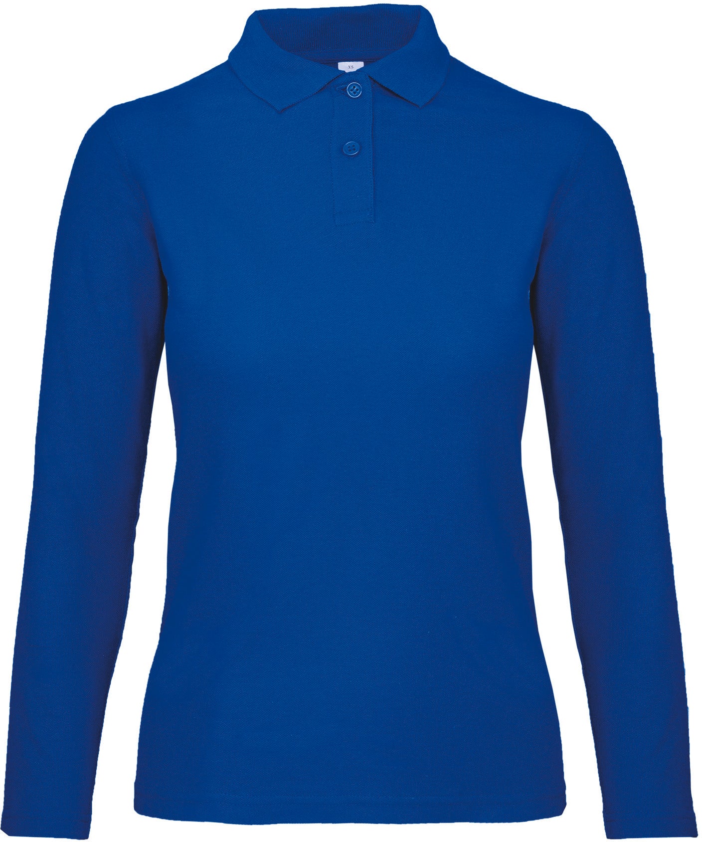 ID.001 Ladies' long-sleeve polo shirt