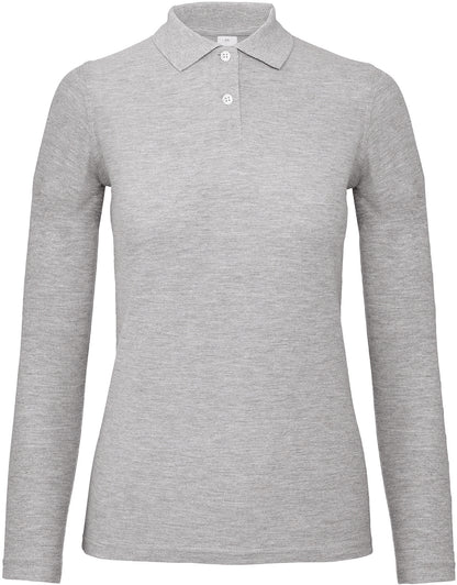 ID.001 Ladies' long-sleeve polo shirt