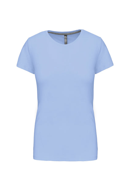 Dames t-shirt ronde hals korte mouwen