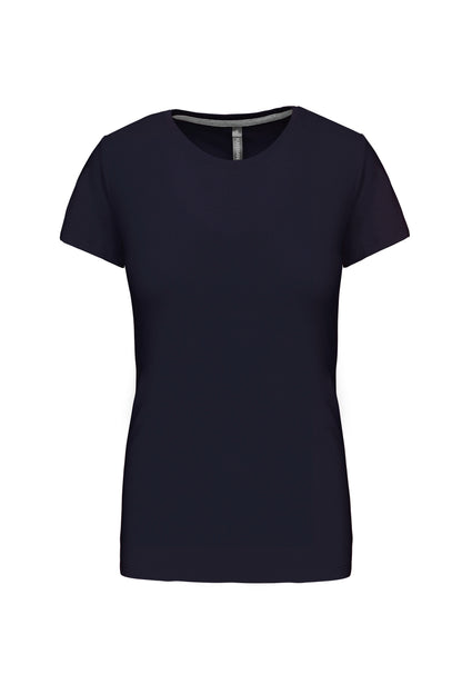 Dames t-shirt ronde hals korte mouwen