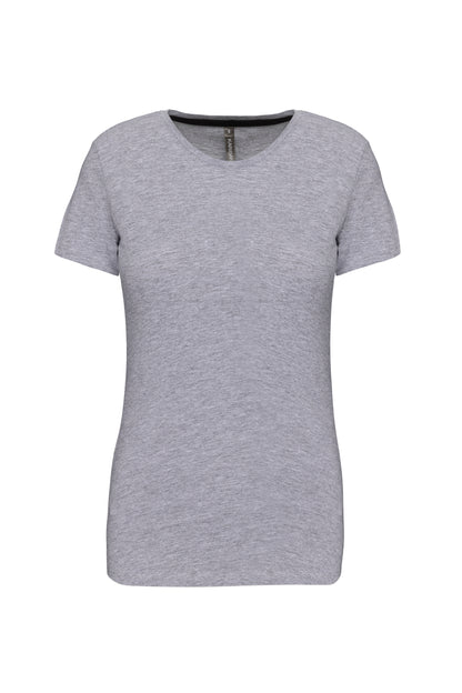 Dames t-shirt ronde hals korte mouwen