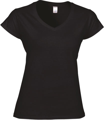 Softstyle Fitted Ladies' V-neck T-shirt