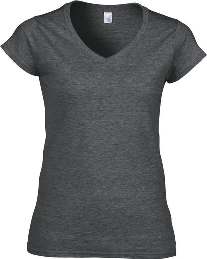 Softstyle Fitted Ladies' V-neck T-shirt