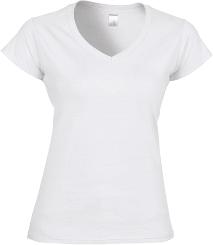 Softstyle Fitted Ladies' V-neck T-shirt
