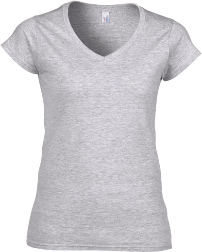 Softstyle Fitted Ladies' V-neck T-shirt